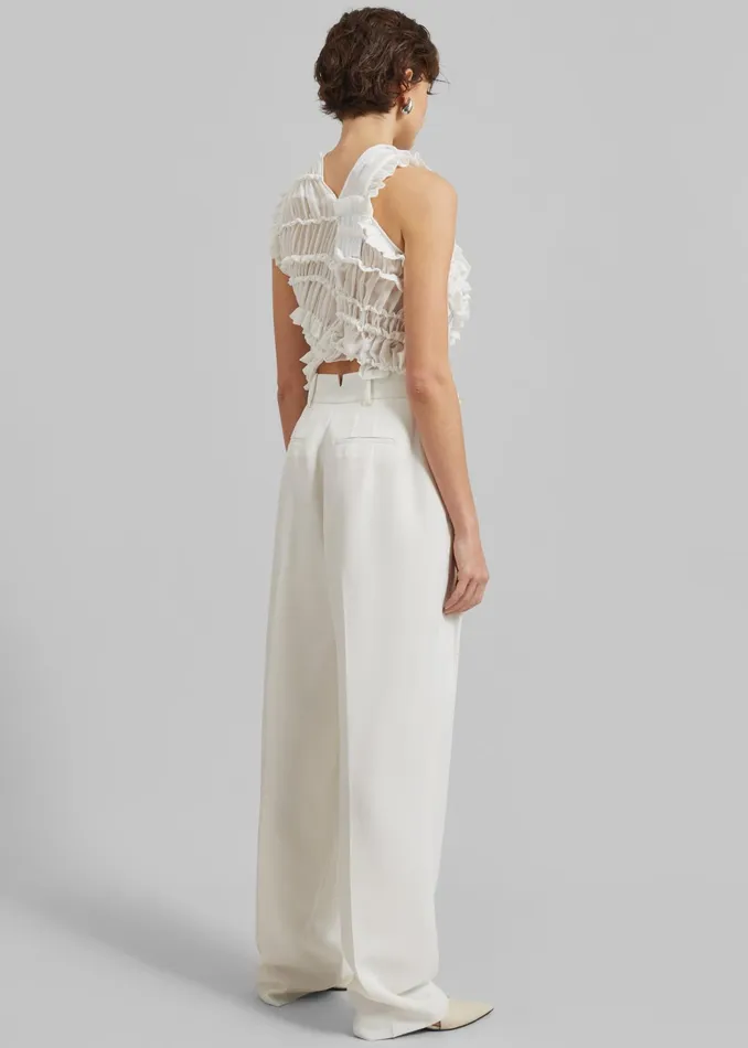 The Frankie Shop Tops Beaufille Vera Blouse 8211 White 8211 Women