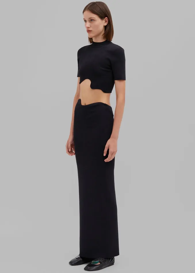 The Frankie Shop Tops Christopher Esber Maparadita Top 8211 Black 8211 Women