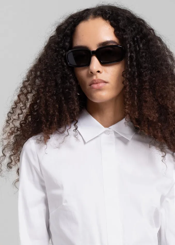 The Frankie Shop Tops Coperni Shirt Bodysuit 8211 White 8211 Women