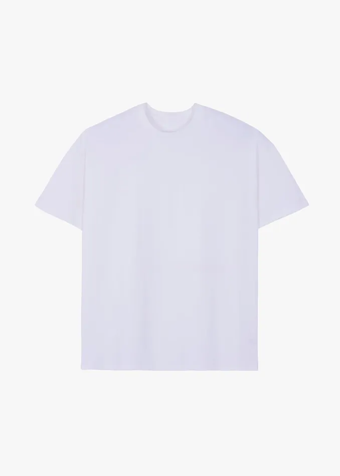 The Frankie Shop Tops Faro Boxy Tee 8211 Lilac 8211 Men