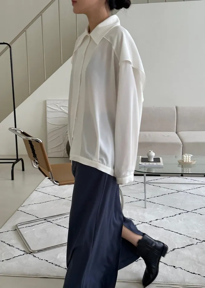 The Frankie Shop Tops Ruma Blouse 8211 Off White 8211 Women