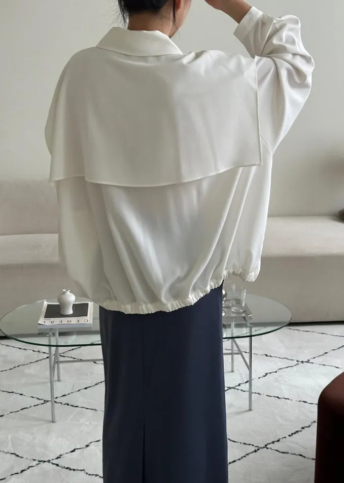 The Frankie Shop Tops Ruma Blouse 8211 Off White 8211 Women