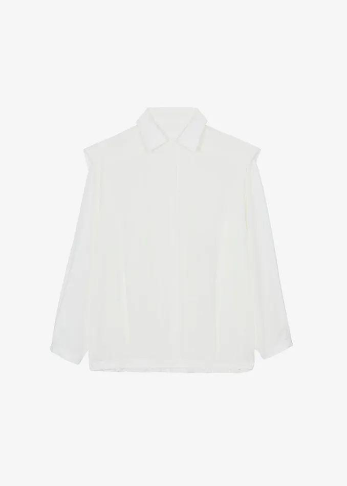 The Frankie Shop Tops Ruma Blouse 8211 Off White 8211 Women