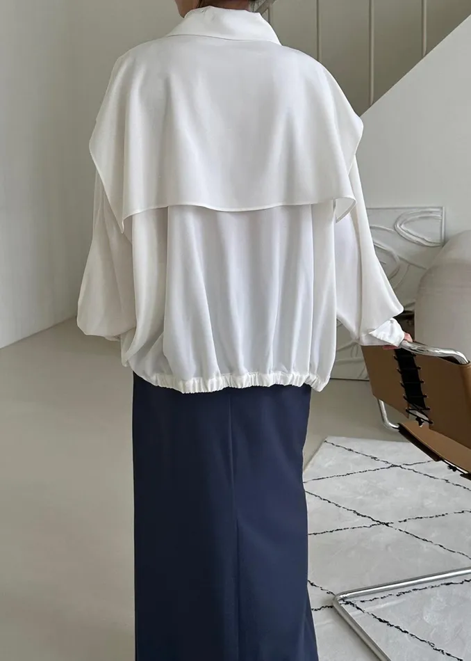 The Frankie Shop Tops Ruma Blouse 8211 Off White 8211 Women