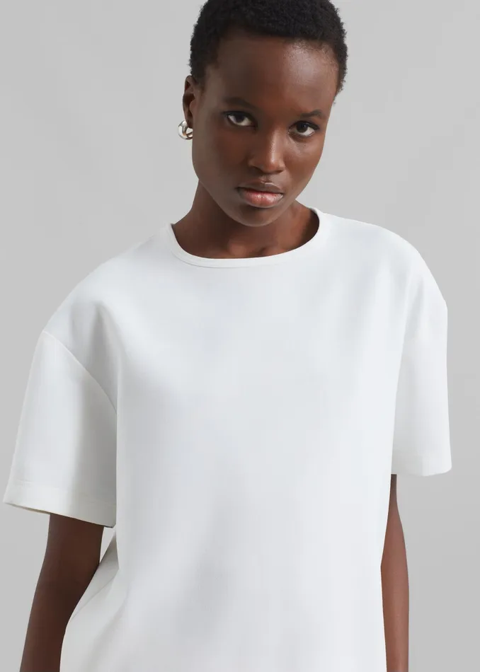 The Frankie Shop Tops Sierra Tee 8211 White 8211 Women