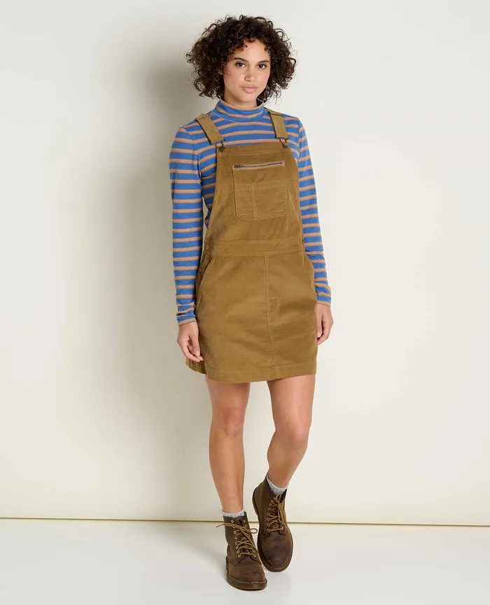 ToadandCo Dresses Women8217s Scouter Cord Jumper Honey Brown