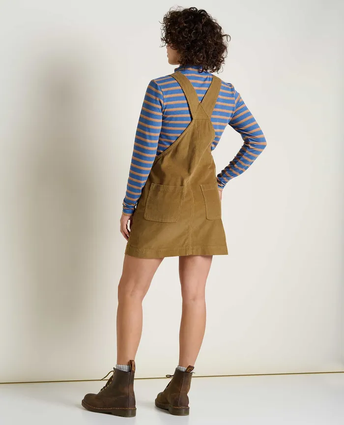 ToadandCo Dresses Women8217s Scouter Cord Jumper Honey Brown