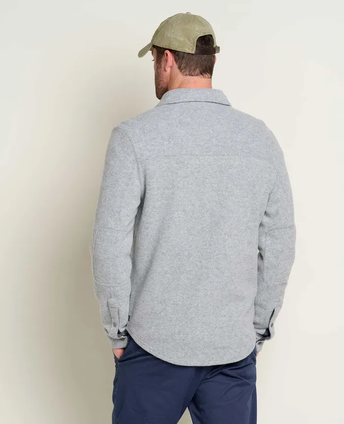 ToadandCo Jackets and Layers Men8217s Kennicott Shirt Jacket Heather Grey
