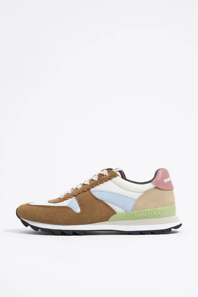 Tobacco 13 19 Technical Sneaker Tobacco Women Bimba Y Lola Sneakers