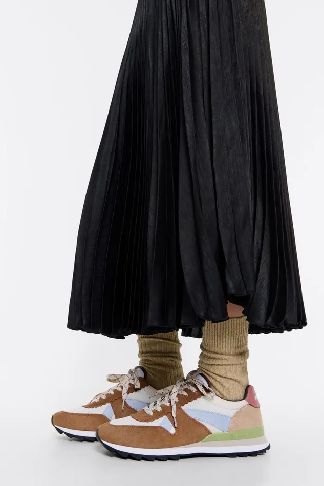 Tobacco 13 19 Technical Sneaker Tobacco Women Bimba Y Lola Sneakers