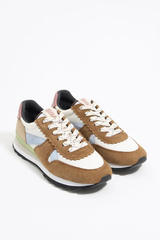 Tobacco 13 19 Technical Sneaker Tobacco Women Bimba Y Lola Sneakers