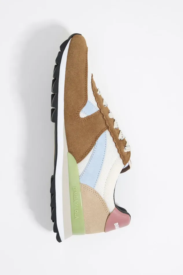 Tobacco 13 19 Technical Sneaker Tobacco Women Bimba Y Lola Sneakers