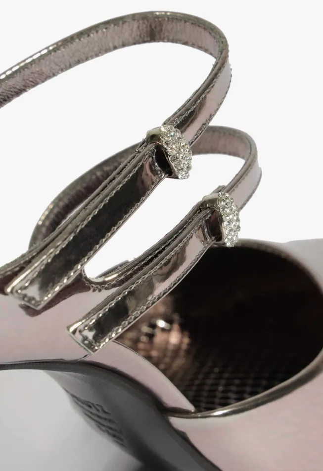Tonya Mule Pump Silver Women Schutz Shoes