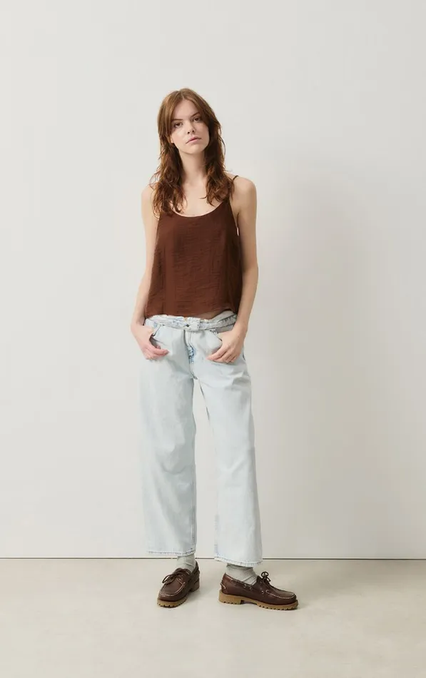 Top Detown Brownie Women American Vintage Tops and Tanktops