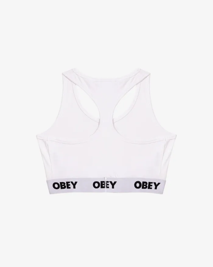 TOPS OBEY Clothing Women OBEY BRALETTE 2PACK White