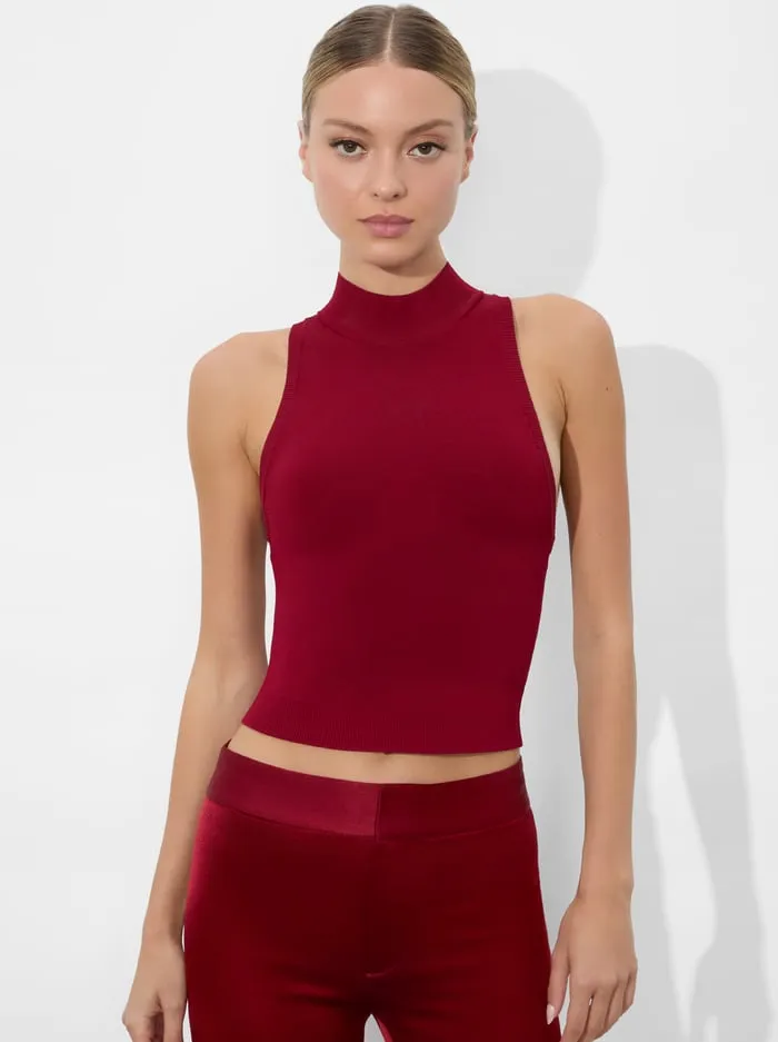 Tops Women Alice Olivia Rydel Tank Garnet