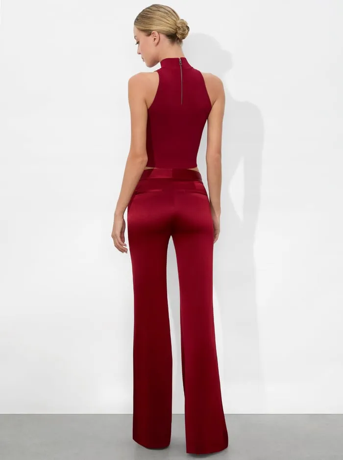 Tops Women Alice Olivia Rydel Tank Garnet