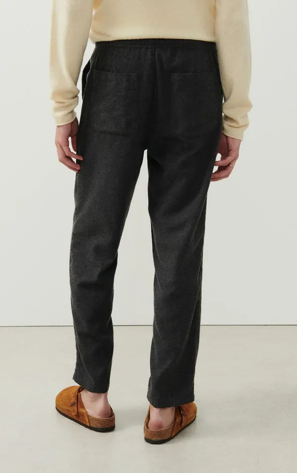 Trousers Dakota Melange Charcoal Men American Vintage Trousers Trousers Dakota Melange Charcoal Men American Vintage Trousers