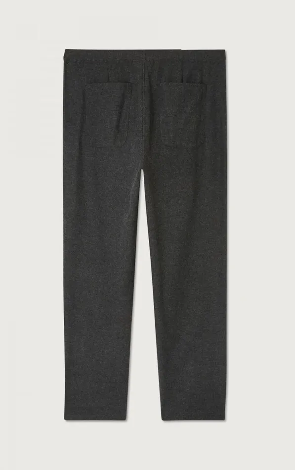 Trousers Dakota Melange Charcoal Men American Vintage Trousers Trousers Dakota Melange Charcoal Men American Vintage Trousers