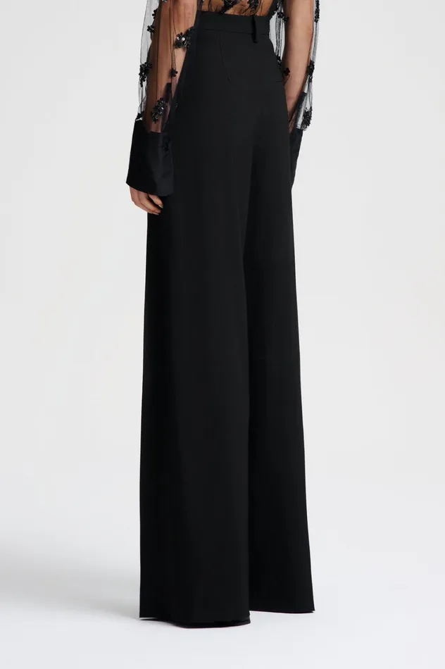 Trousers Women Scanlan Theodore GOTHAM TAILORED TROUSER Black Trousers Women Scanlan Theodore GOTHAM TAILORED TROUSER Black
