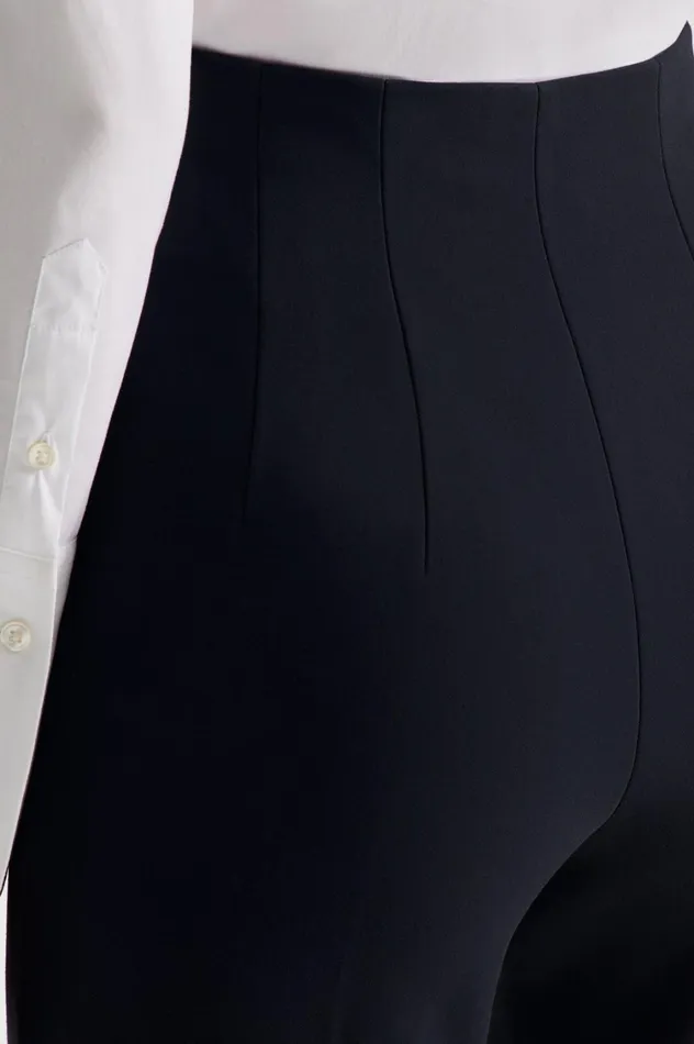 Trousers Women Scanlan Theodore TAILORED SLIM TROUSER Navy Trousers Women Scanlan Theodore TAILORED SLIM TROUSER Navy