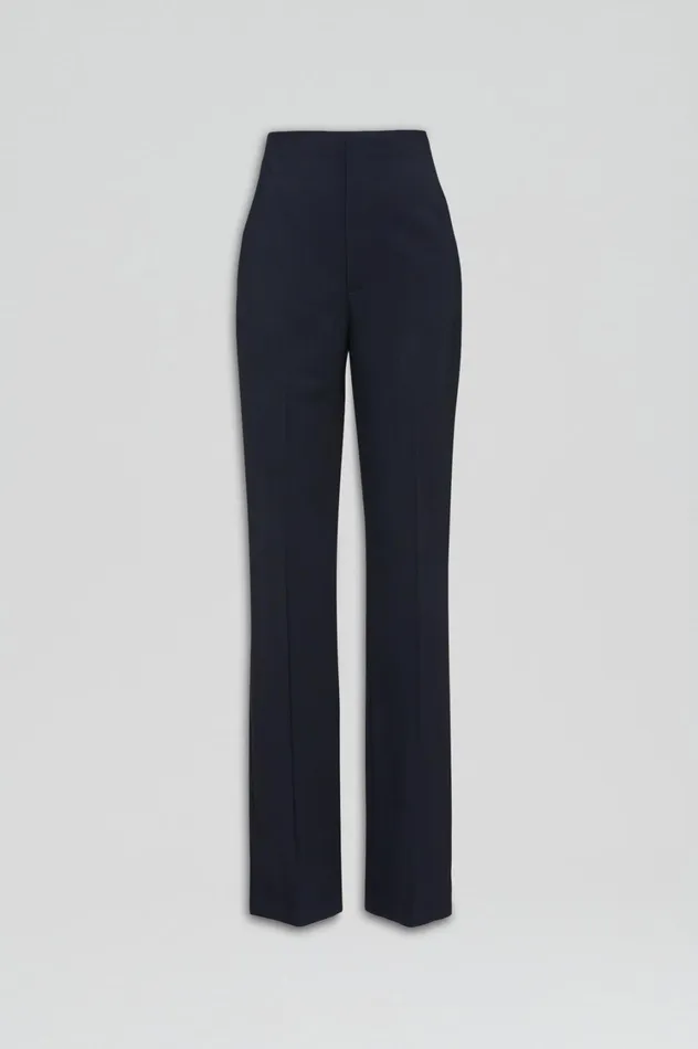 Trousers Women Scanlan Theodore TAILORED SLIM TROUSER Navy Trousers Women Scanlan Theodore TAILORED SLIM TROUSER Navy