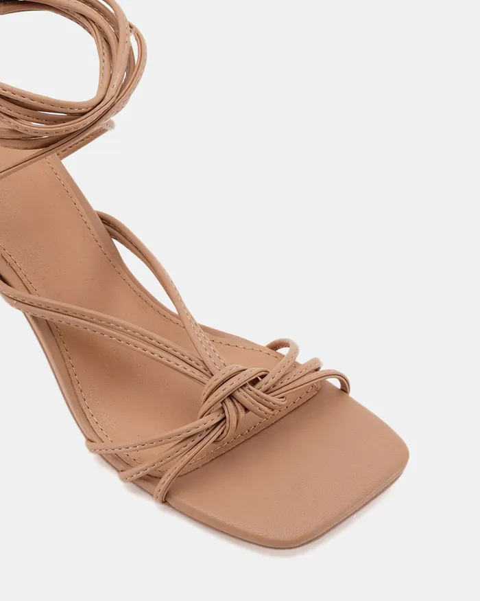 URIJAH Sand Block Heels Women Block Heels NOVO Shoes