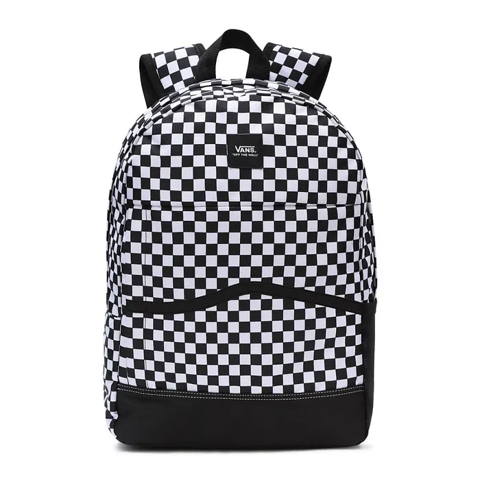 Vans Bags and Backpacks Men Construct Skool Backpack Black White
