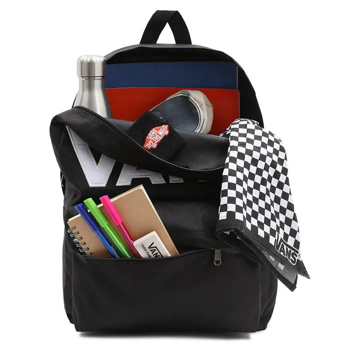 Vans Bags and Backpacks Men Old Skool Drop V Backpack Black White