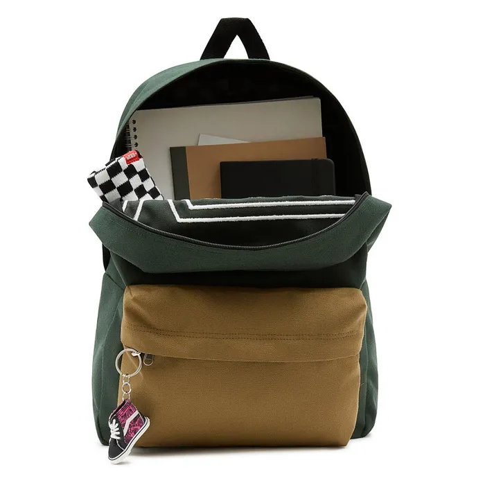 Vans Bags and Backpacks Men Old Skool Drop V Backpack Green