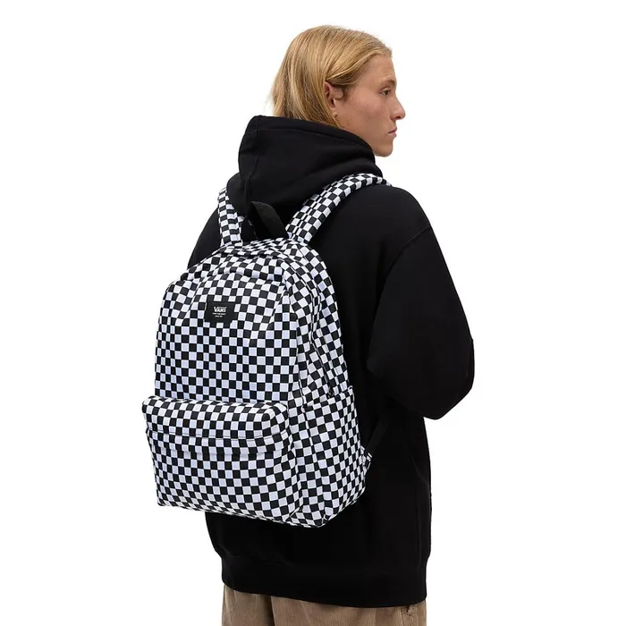 Vans Bags and Backpacks Men Old Skool H2O Check Backpack Black