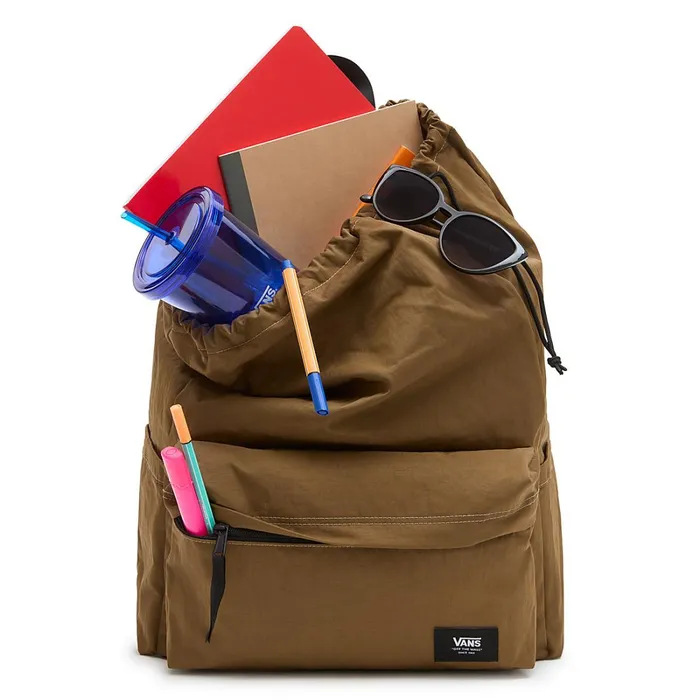 Vans Bags and Backpacks Women Old Skool Cinch Backpack Brown