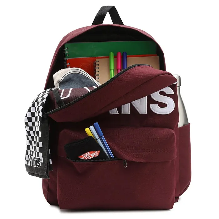 Vans Bags and Backpacks Women Old Skool Drop V Backpack Red