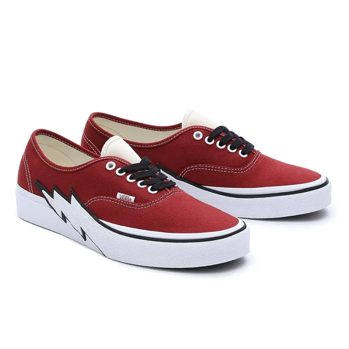 Vans Classics Men Authentic Bolt Shoes Red