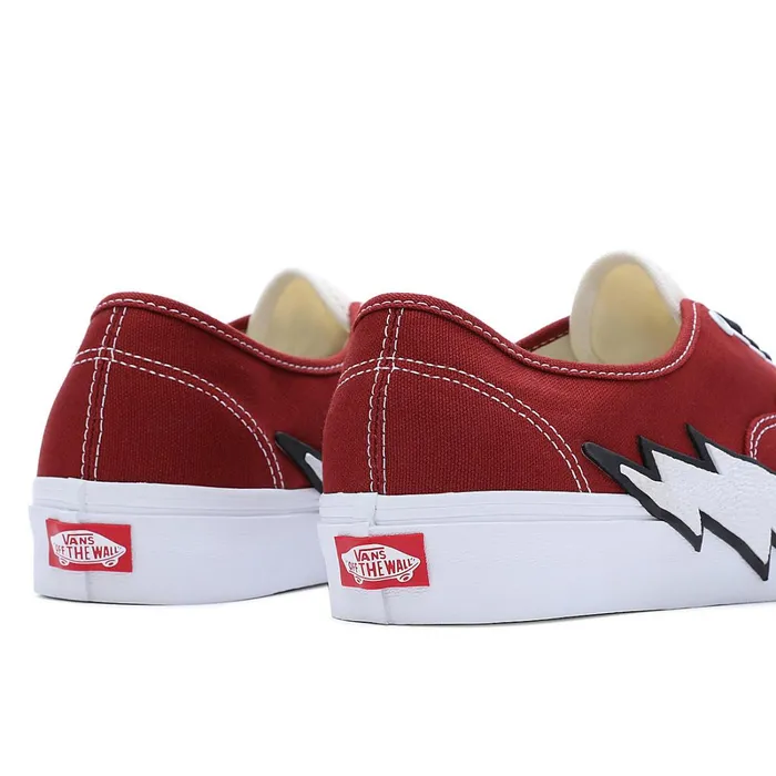Vans Classics Men Authentic Bolt Shoes Red