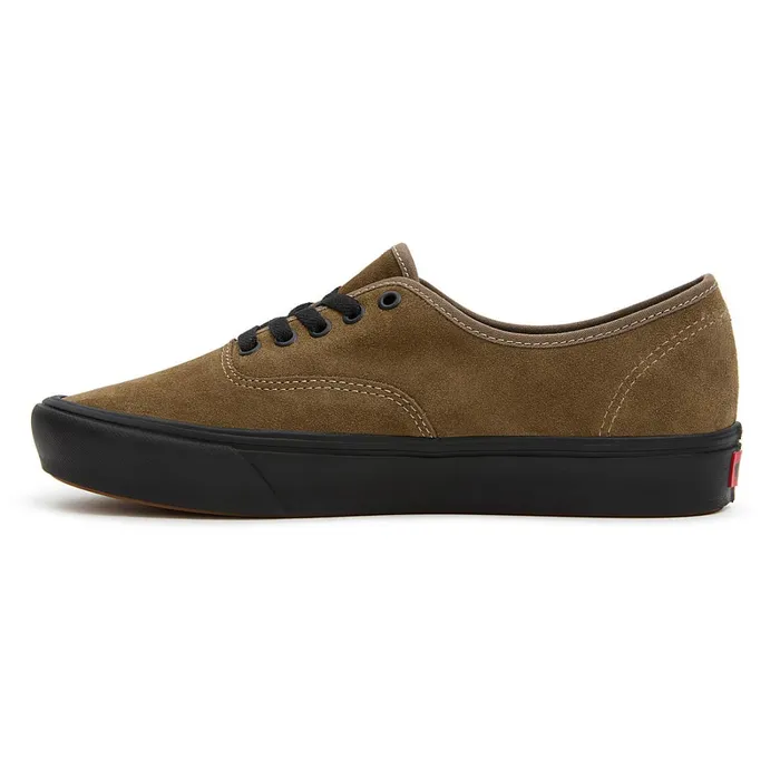Vans Classics Men Authentic ComfyCush Suede Shoes Brown