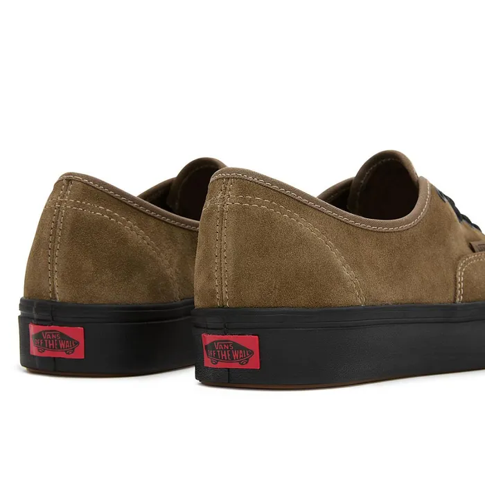 Vans Classics Men Authentic ComfyCush Suede Shoes Brown