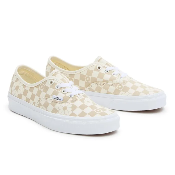 Vans Classics Men Floral Check Authentic Shoes White