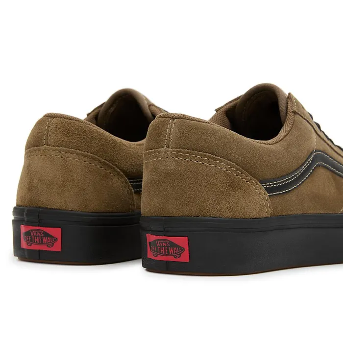 Vans Classics Men Old Skool ComfyCush Suede Shoes Brown