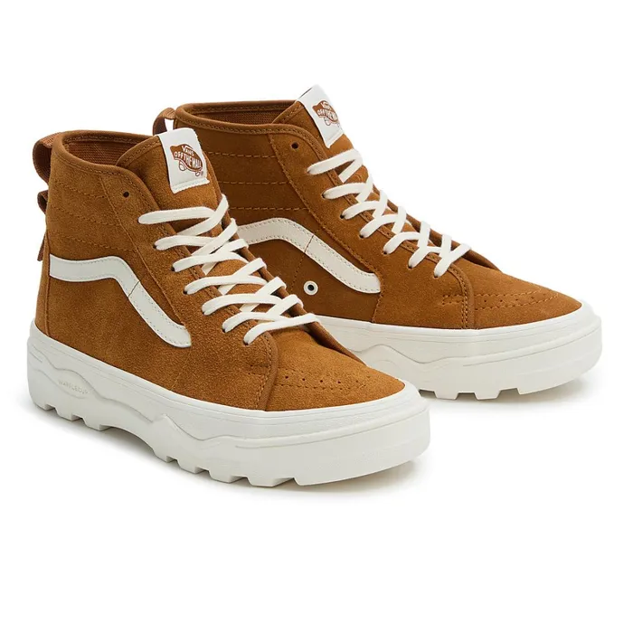 Vans Classics Men Sentry Sk8Hi MTE1 Shoes Yellow Beige