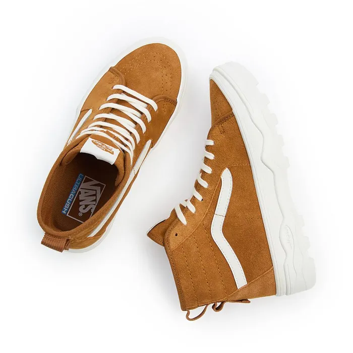 Vans Classics Men Sentry Sk8Hi MTE1 Shoes Yellow Beige