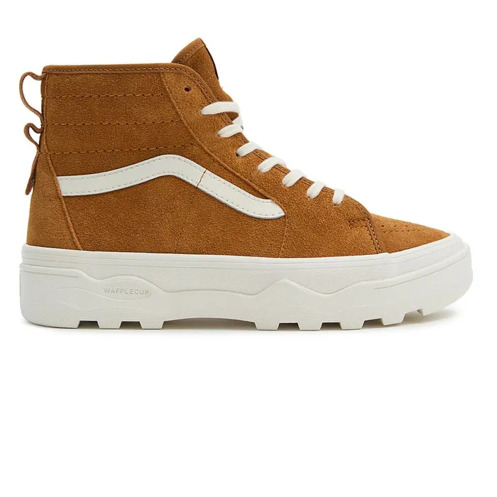 Vans Classics Men Sentry Sk8Hi MTE1 Shoes Yellow Beige