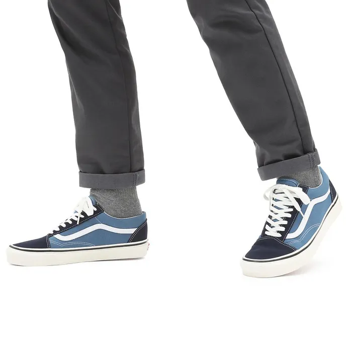 Vans Classics Women Anaheim Factory Old Skool 36 DX Shoes Blue