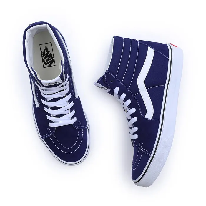 Vans Classics Women Color Theory Sk8Hi Shoes Blue