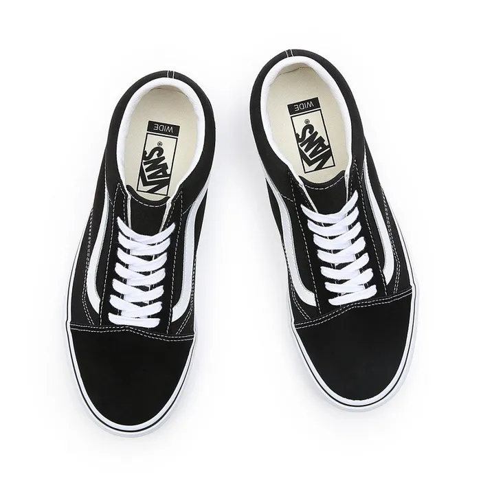 Vans Classics Women Old Skool Wide Fit Shoes Black