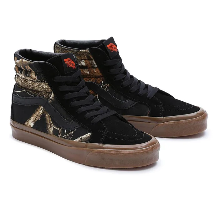 Vans Classics Women Realtree Sk8Hi 38 DX Shoes Black