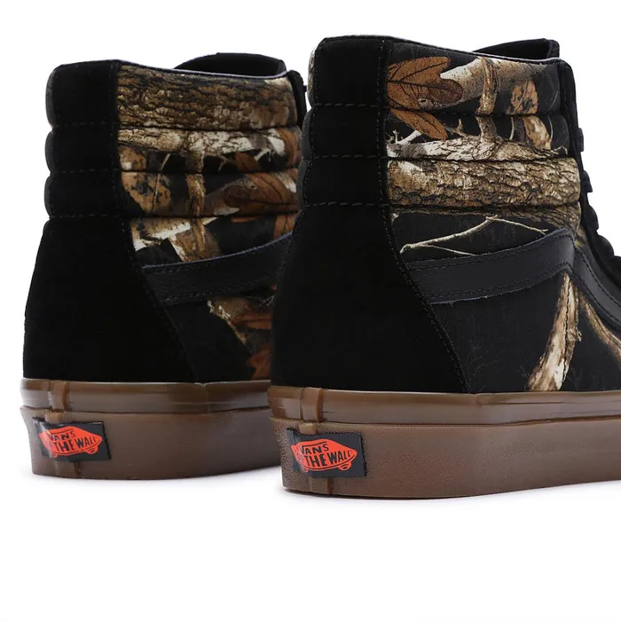 Vans Classics Women Realtree Sk8Hi 38 DX Shoes Black