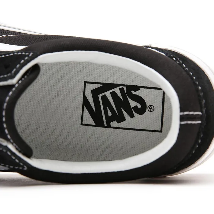 Vans Classics Women SuedeCanvas Old Skool Stacked Shoes Black
