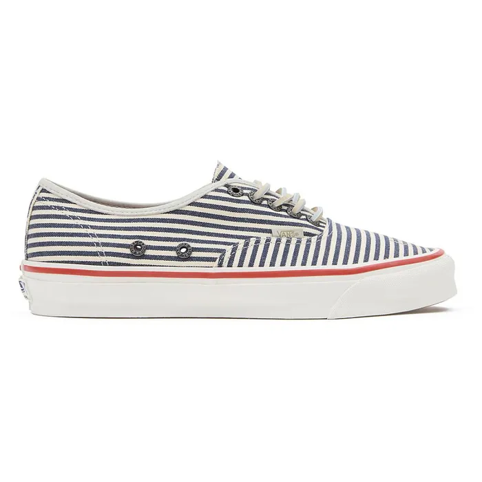Vans Classics Women Vault By X Nigel Cabourn OG Authentic LX Shoes Blue