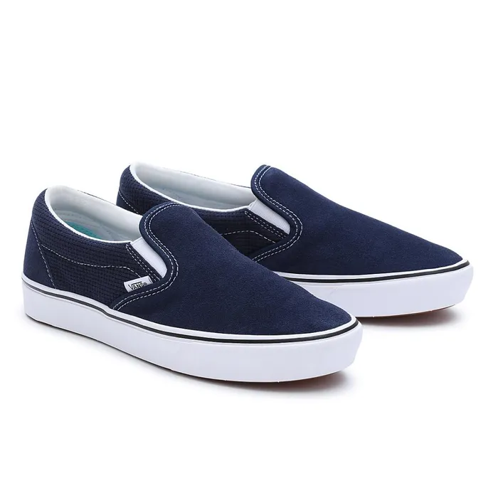 Vans Comfycush Shoes WomenMen ComfyCush SlipOn Shoes Blue